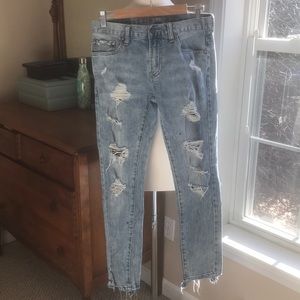 AEO Distressed Jeans